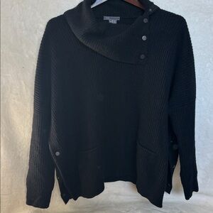 Vince Black Wool/Yak Sweater